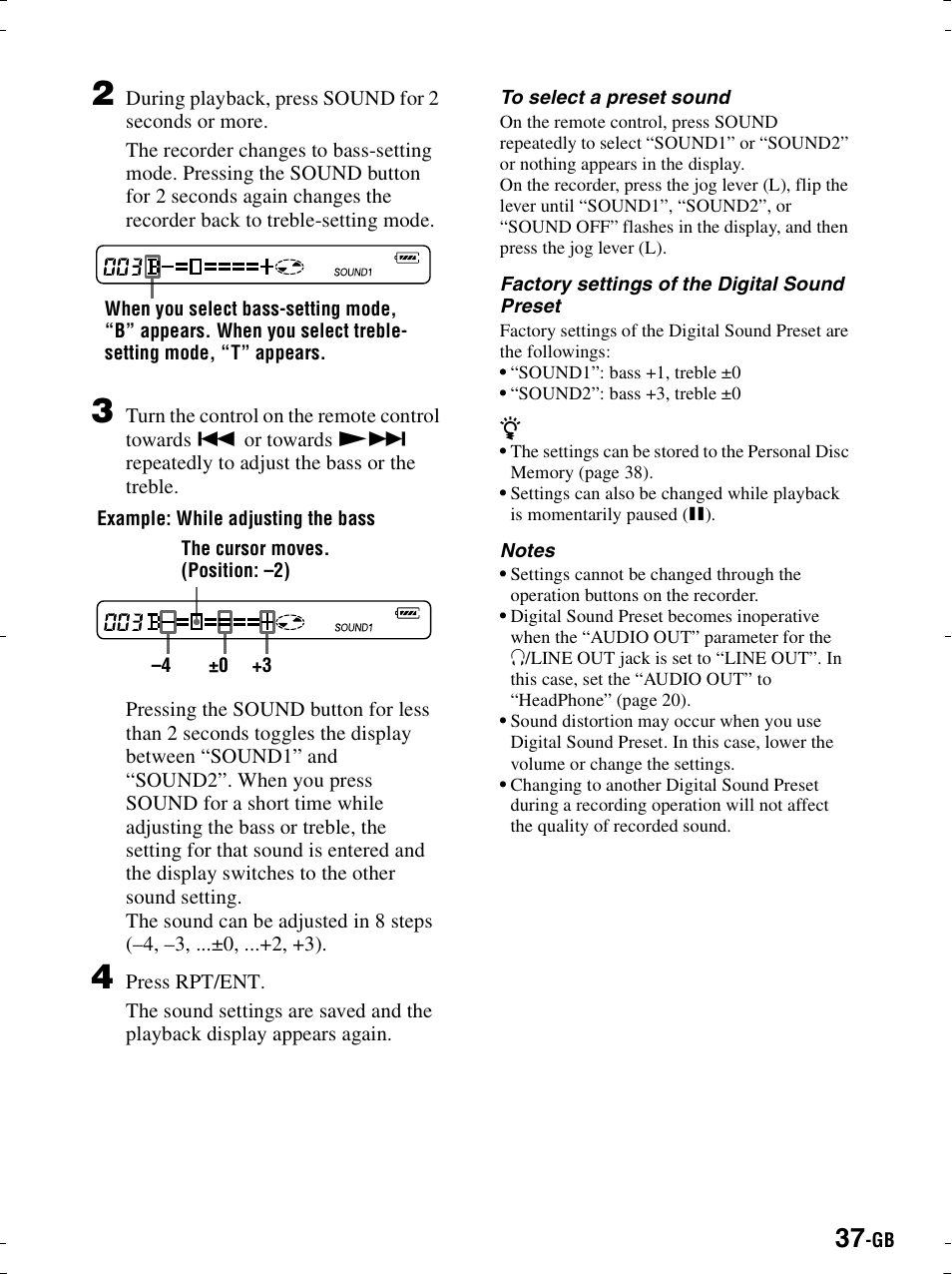 Sony MZ-R900 User Manual | Page 37 / 212