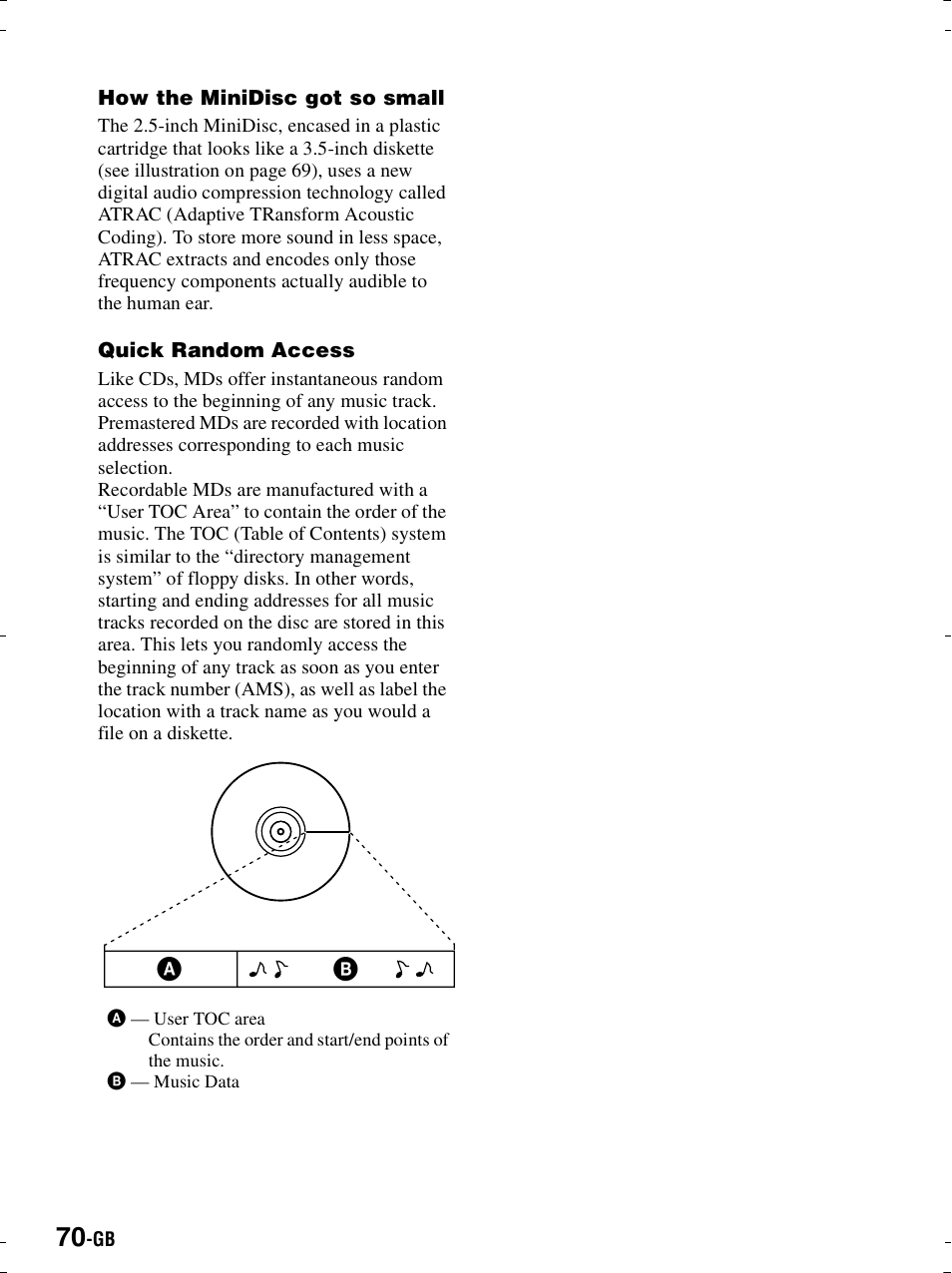 Sony MZ-R900 User Manual | Page 70 / 212