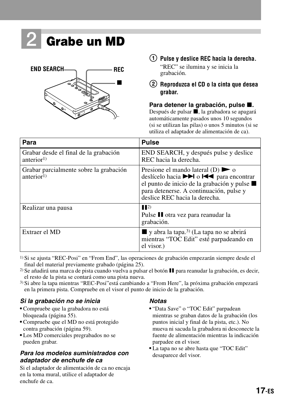 Grabe un md | Sony MZ-R900 User Manual | Page 87 / 212