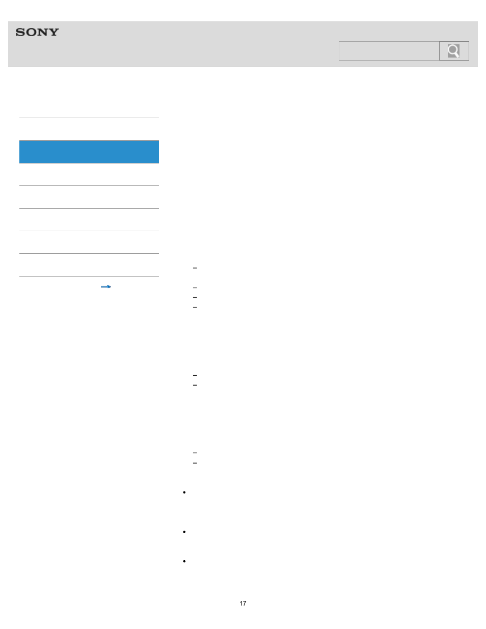 What is bluetooth wireless technology, Help guide, Search | Sony SRS-BTV5 User Manual | Page 17 / 54