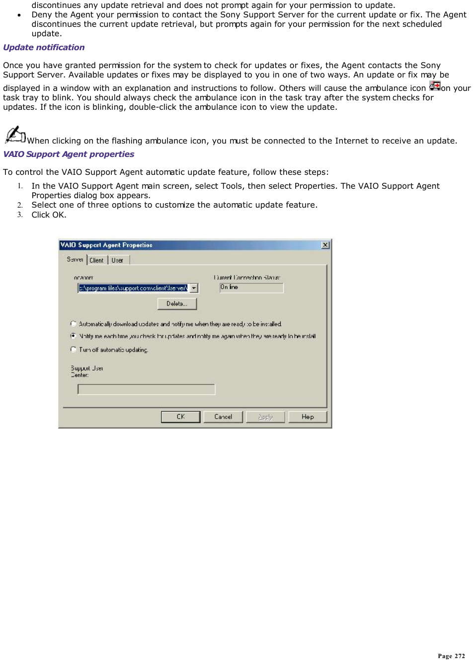 Sony PCG-SR33K User Manual | Page 272 / 298