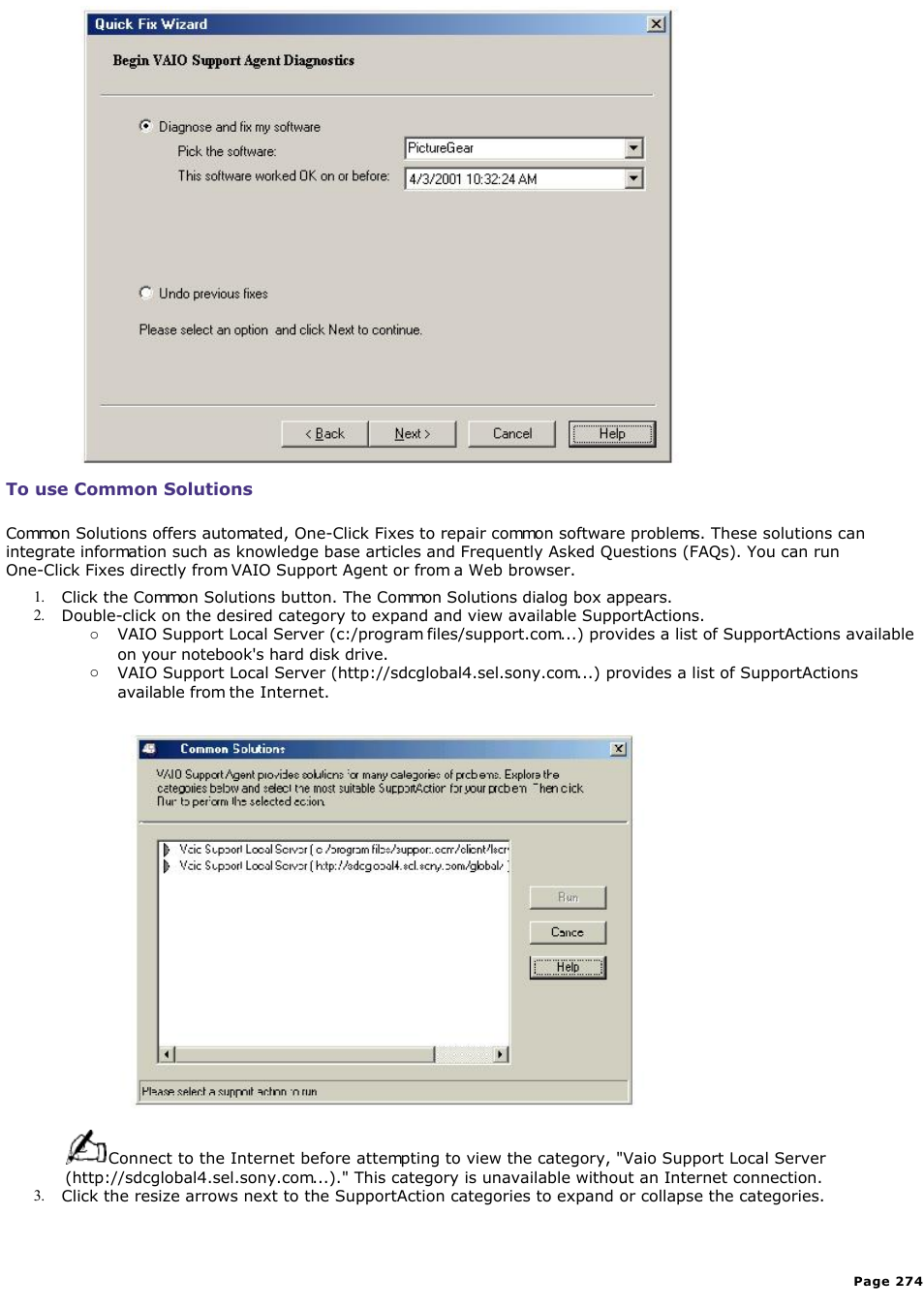 Sony PCG-SR33K User Manual | Page 274 / 298