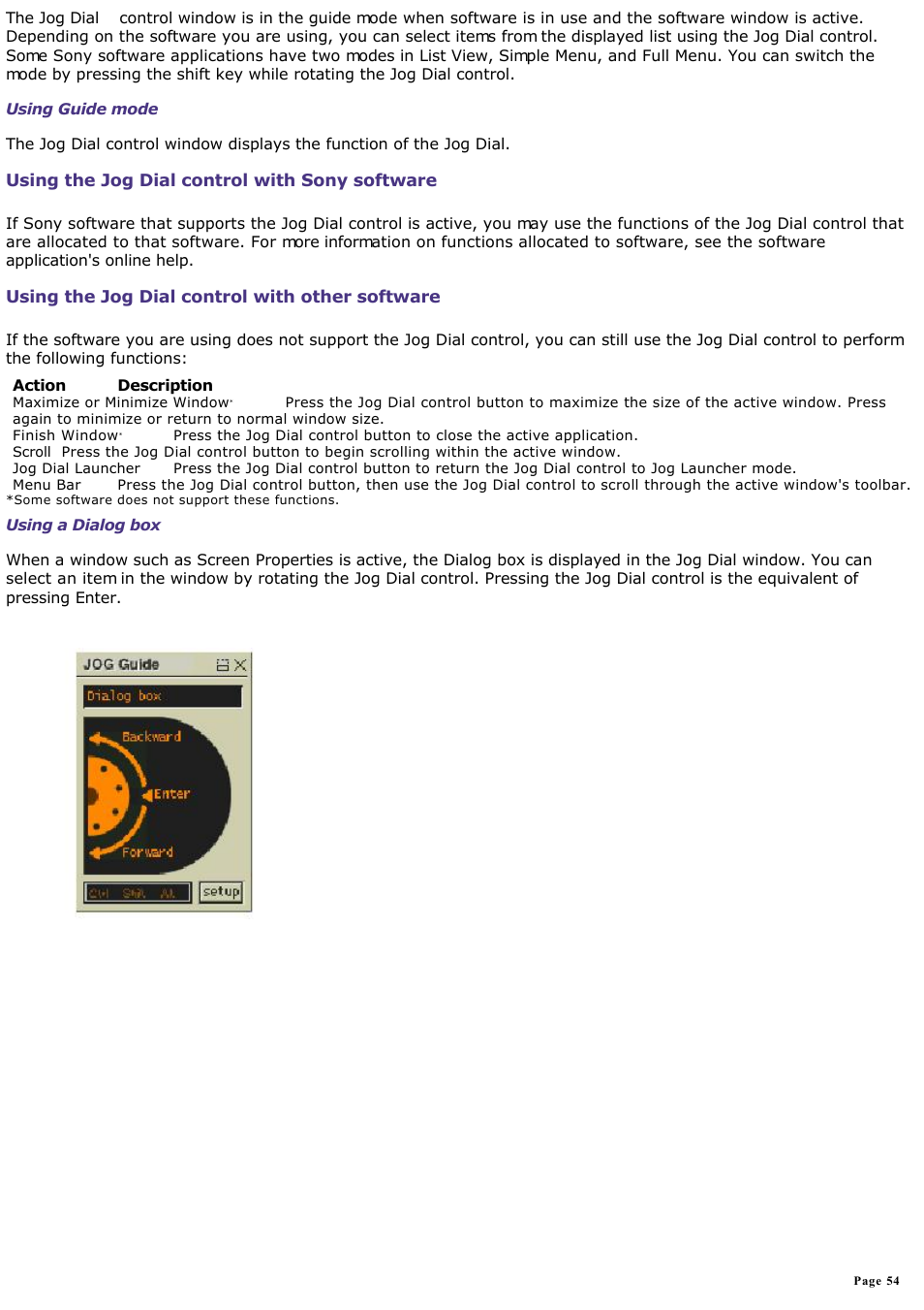 Sony PCG-SR33K User Manual | Page 54 / 298