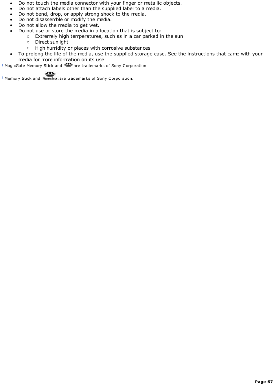 Sony PCG-SR33K User Manual | Page 67 / 298
