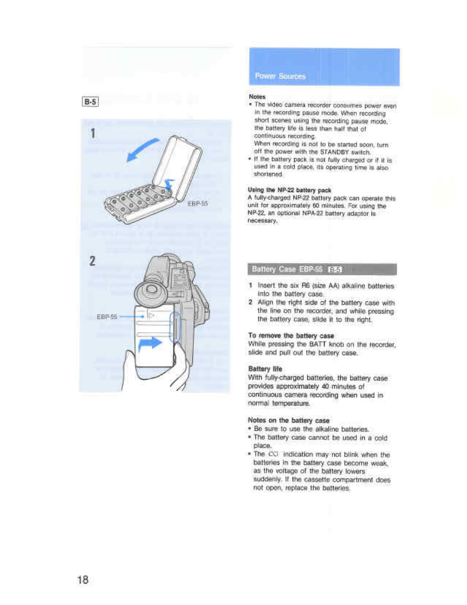 Sony CCD-F36 User Manual | Page 18 / 156