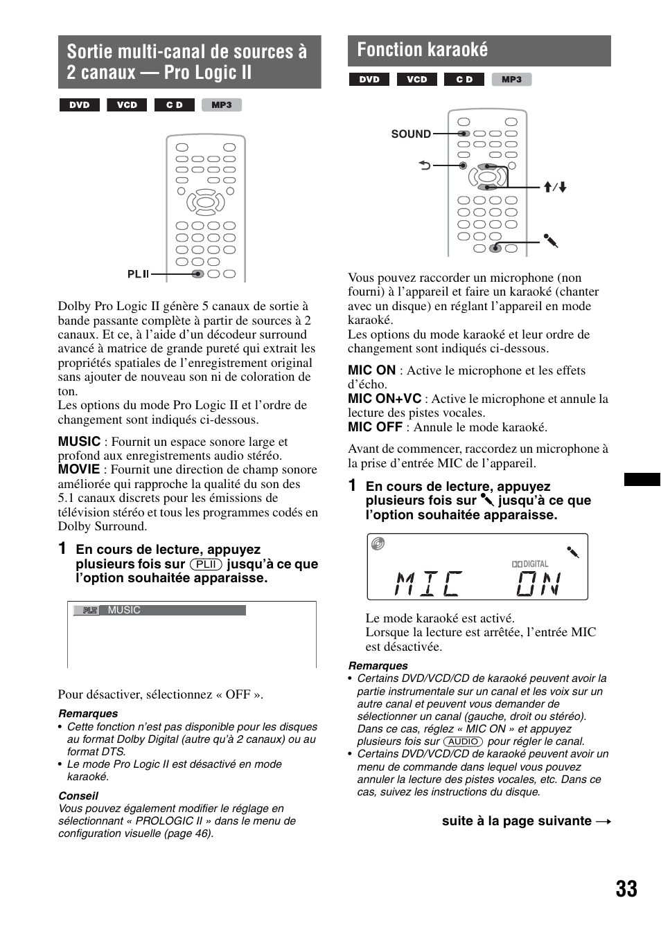 Fonction karaoké | Sony MEX-DV2200 User Manual | Page 95 / 192