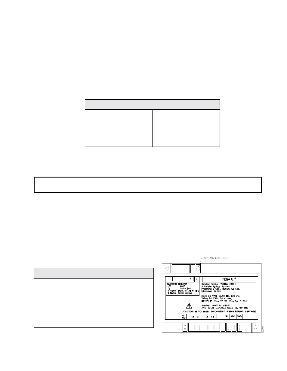Terminal designations | American Dryer Corp. Hot Surface Ignition System ADG-530 User Manual | Page 13 / 18