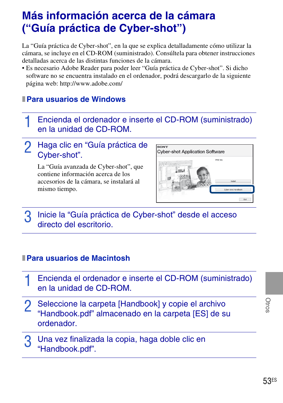 Sony DSC-H20 User Manual | Page 111 / 120