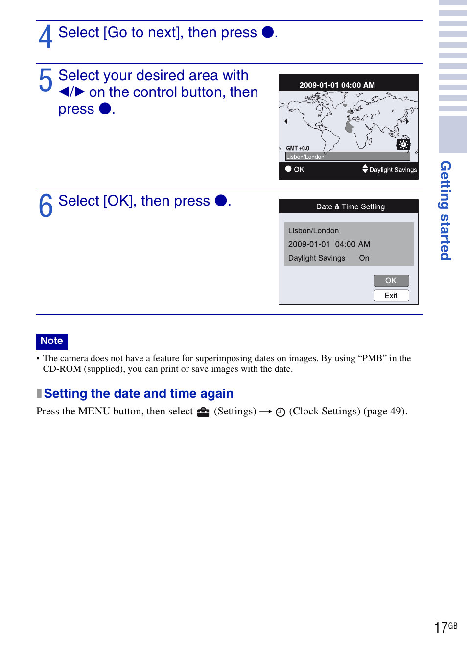 Sony DSC-H20 User Manual | Page 17 / 120