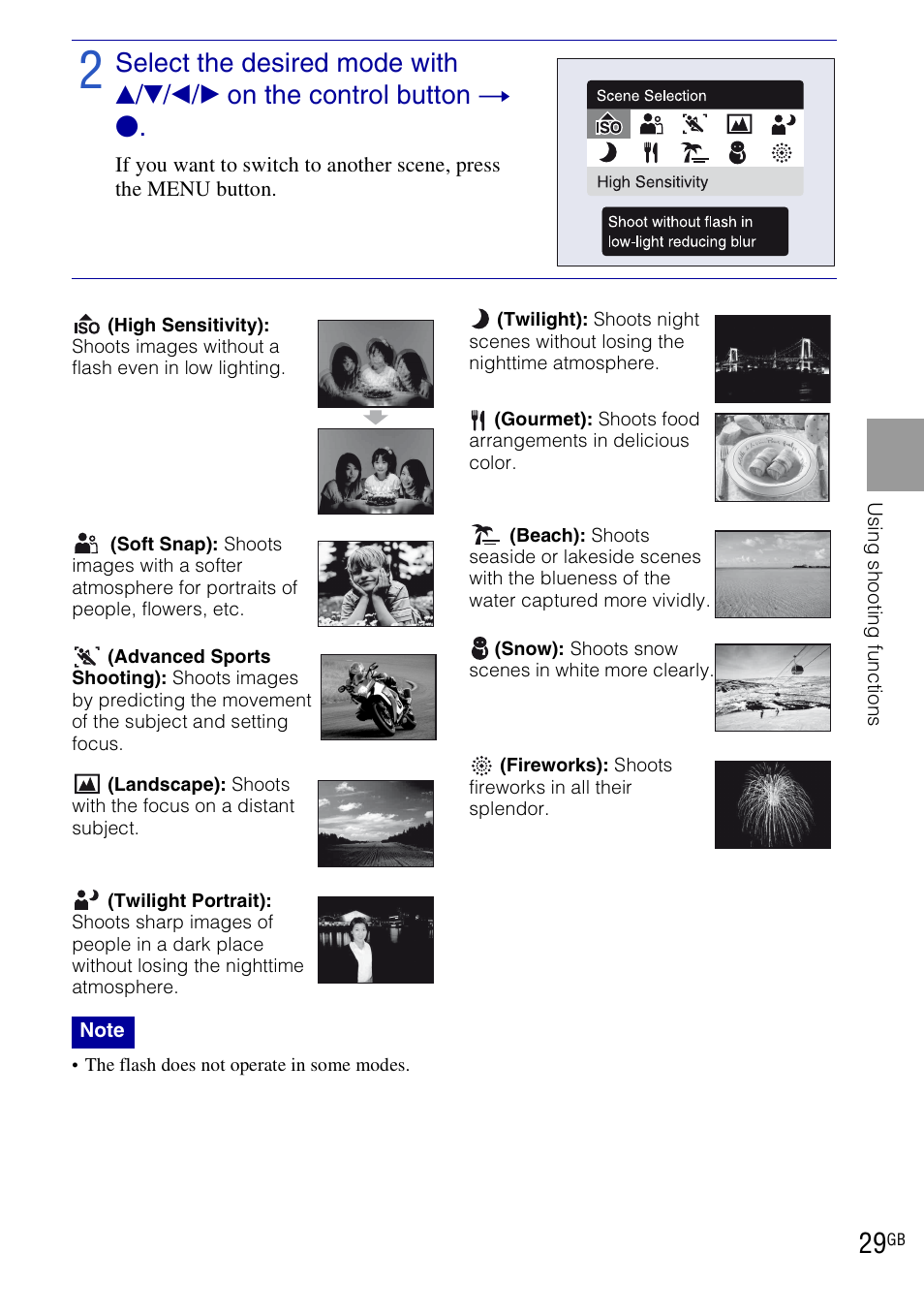 Sony DSC-H20 User Manual | Page 29 / 120