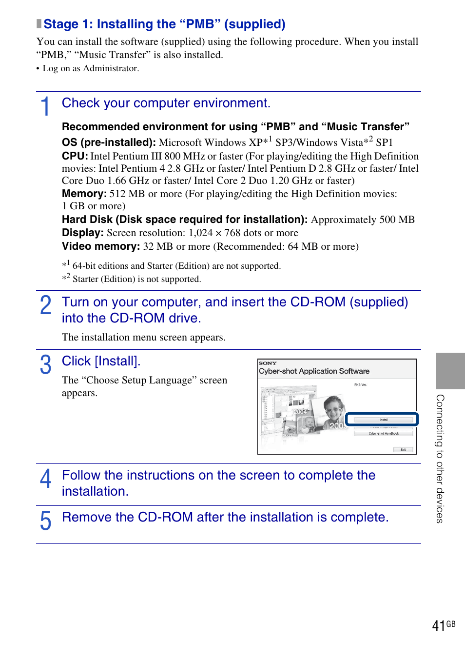 Sony DSC-H20 User Manual | Page 41 / 120