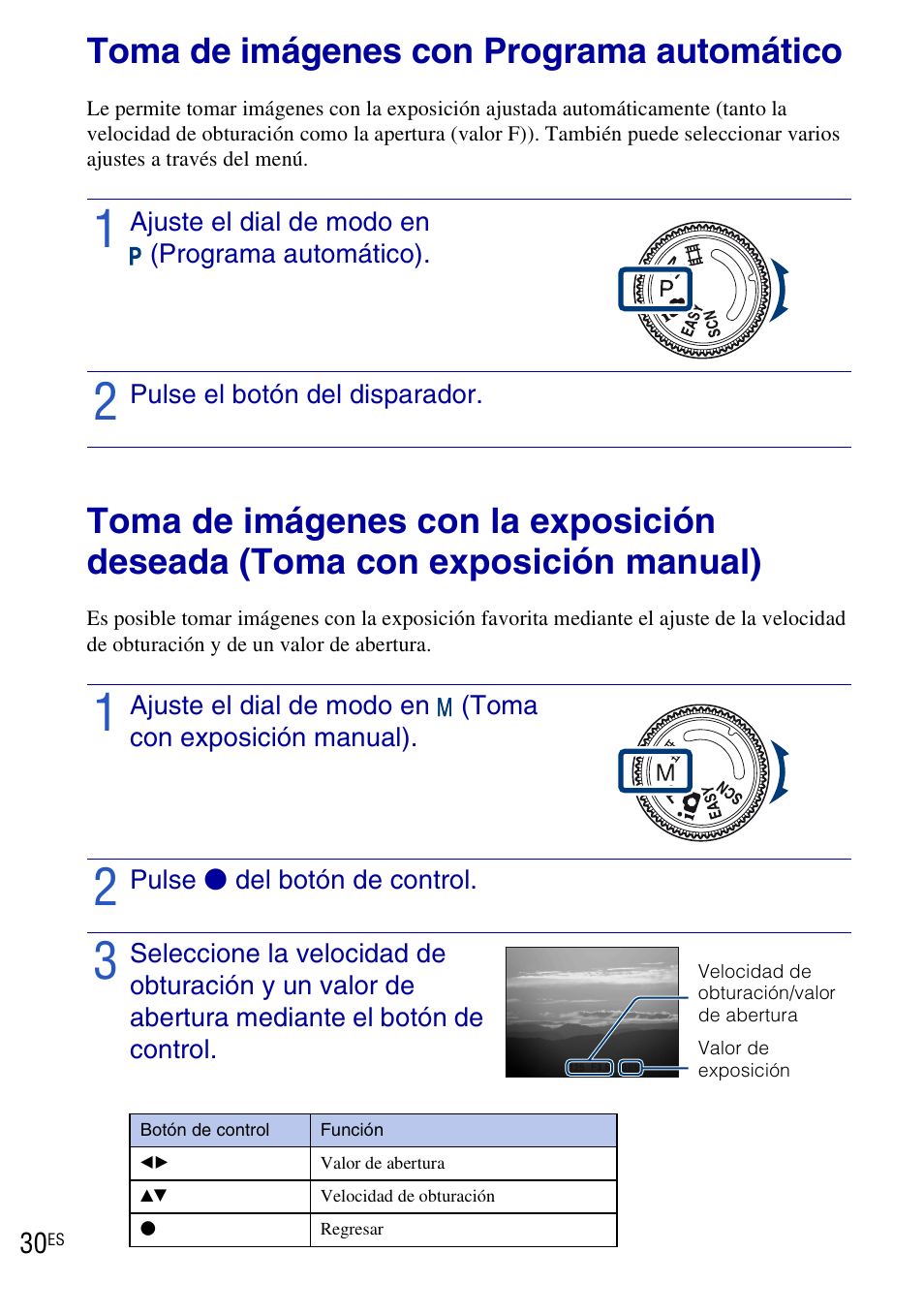 Toma de imágenes con programa automático | Sony DSC-H20 User Manual | Page 88 / 120