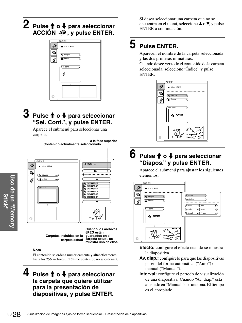 Pulse enter | Sony VPL-HS1 User Manual | Page 124 / 152