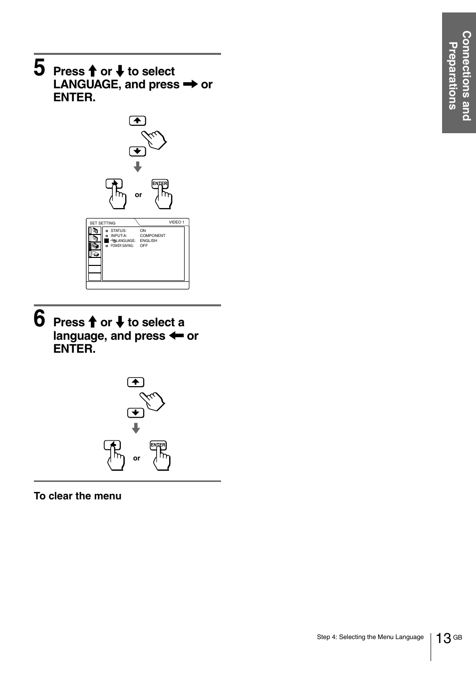 Sony VPL-HS1 User Manual | Page 13 / 152