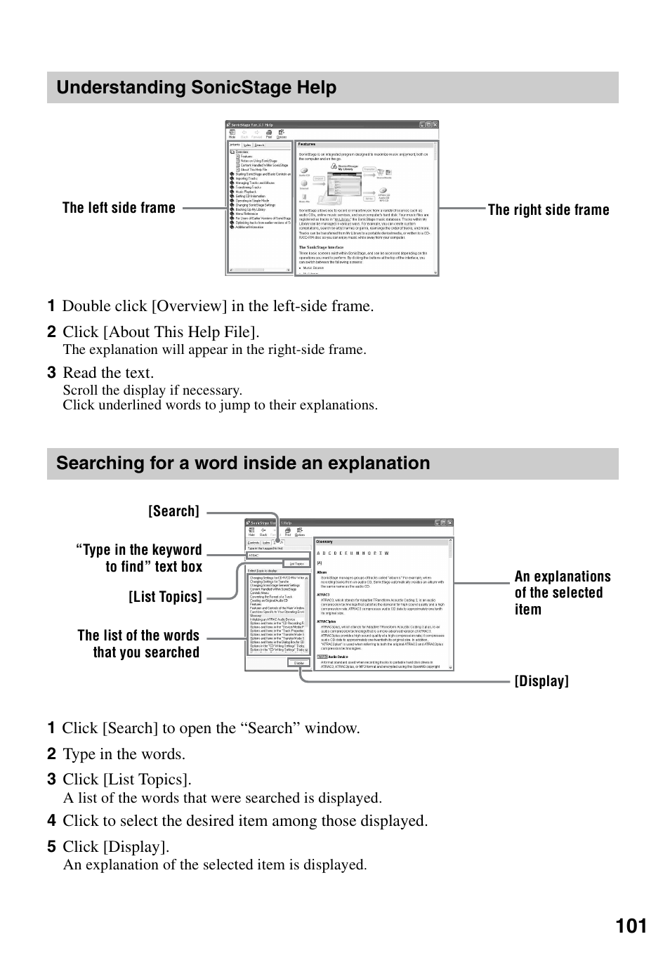 Sony MZ-M10 User Manual | Page 101 / 115