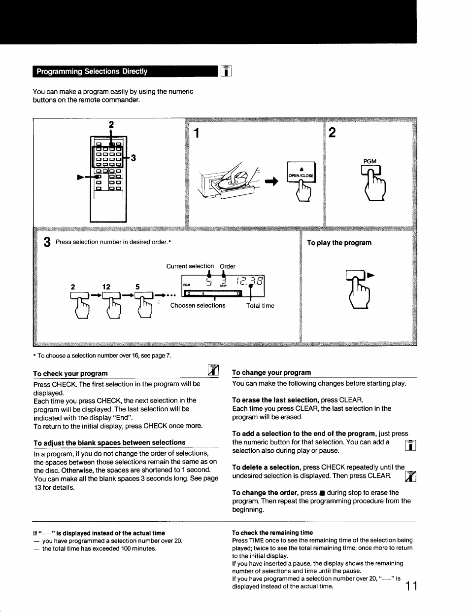 Sony CDP-670 User Manual | Page 11 / 16
