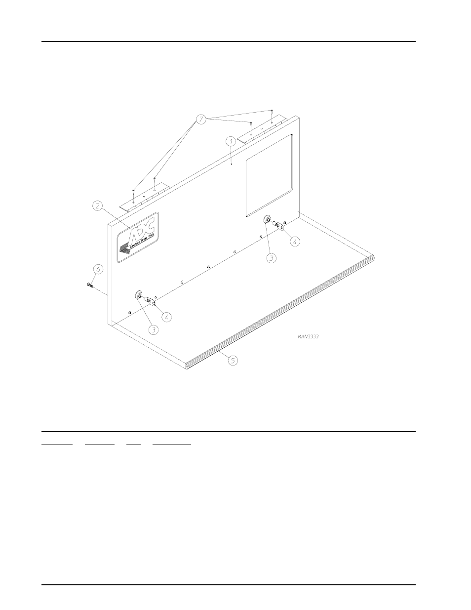 Non-coin control door assembly | American Dryer Corp. Dyer AD-26 User Manual | Page 6 / 46