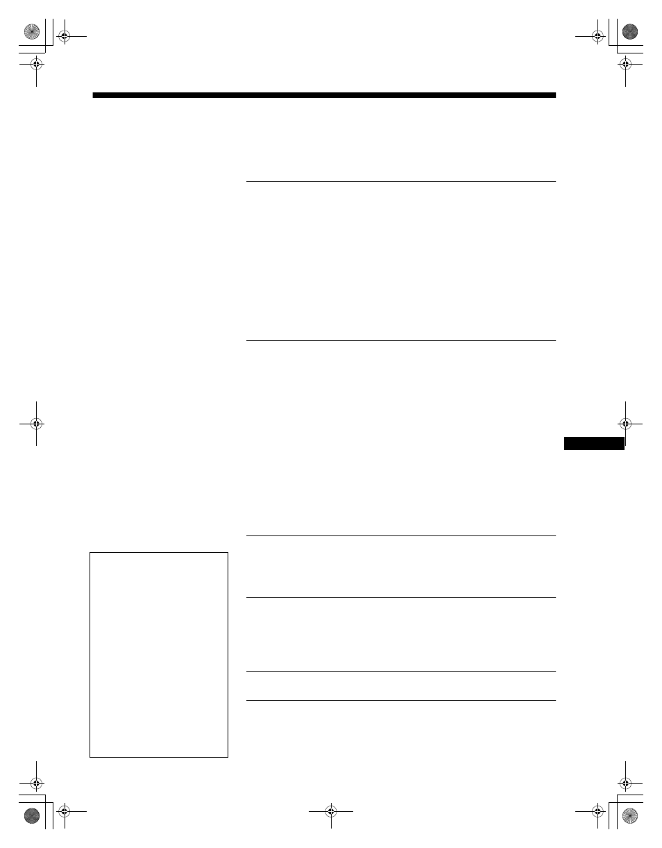 Índice, Configuración, Personalización del monitor | Características técnicas, Solución de problemas | Sony SDM-M81 User Manual | Page 63 / 104