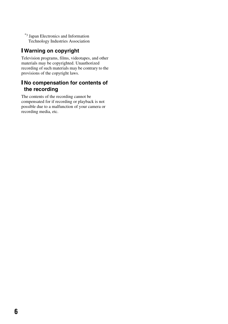 Sony MHS-CM1 User Manual | Page 6 / 40