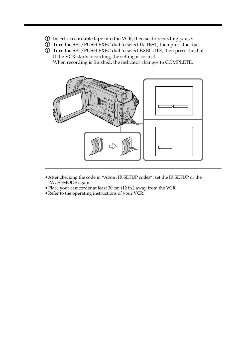 4) confirming vcr operation | Sony DCR-TRV950 User Manual | Page 102 / 256