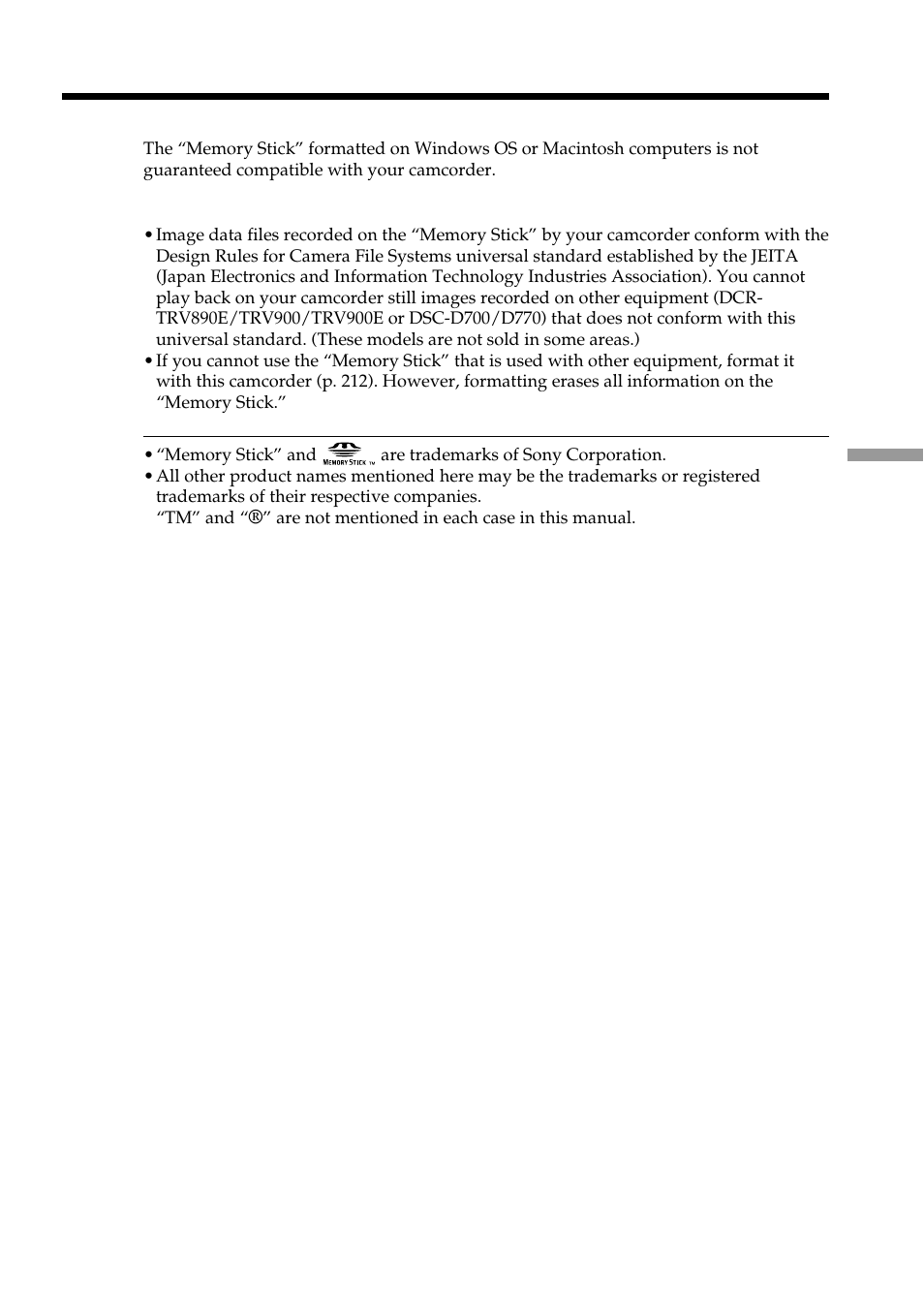 Sony DCR-TRV950 User Manual | Page 127 / 256