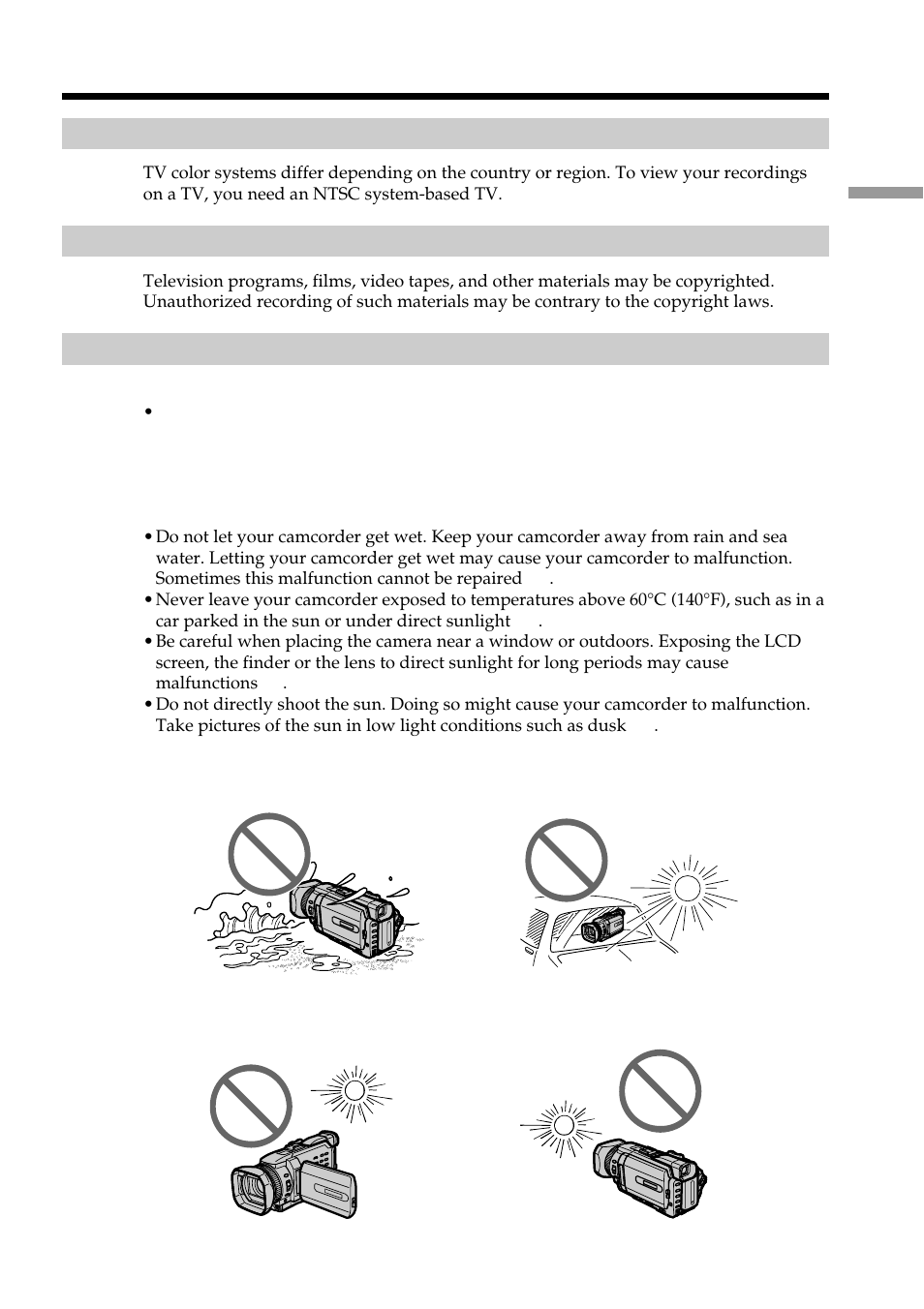 Sony DCR-TRV950 User Manual | Page 13 / 256