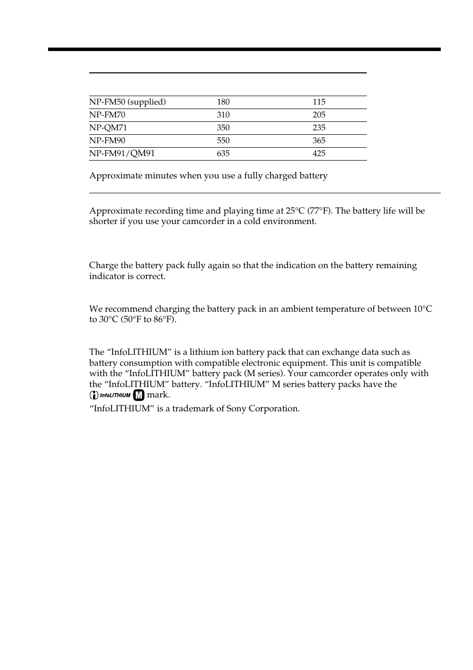 Step 1 preparing the power supply, Playing time | Sony DCR-TRV950 User Manual | Page 18 / 256
