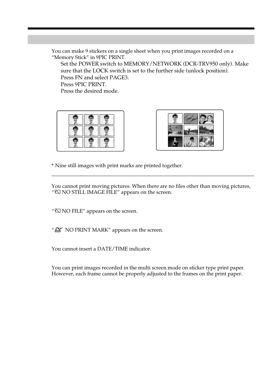 Sony DCR-TRV950 User Manual | Page 182 / 256