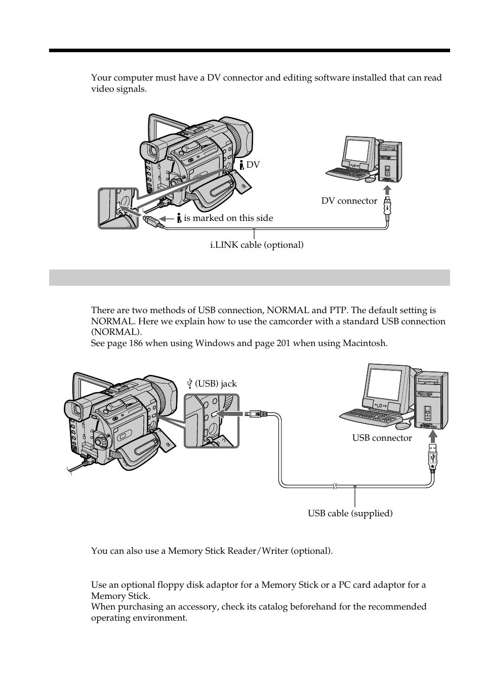 Sony DCR-TRV950 User Manual | Page 184 / 256