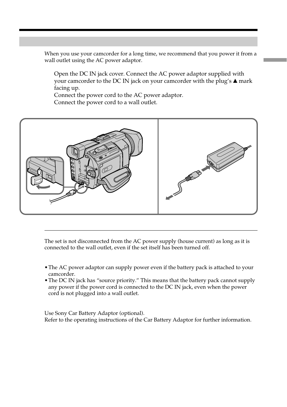 Sony DCR-TRV950 User Manual | Page 19 / 256