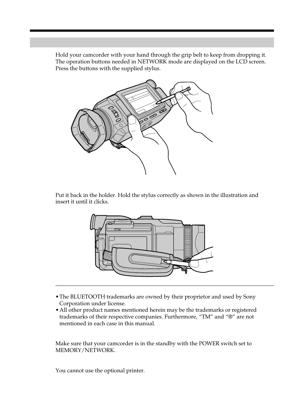 Sony DCR-TRV950 User Manual | Page 206 / 256