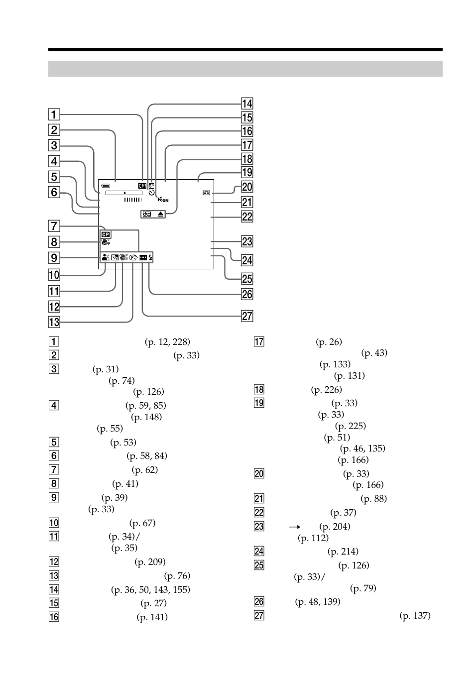 Sony DCR-TRV950 User Manual | Page 252 / 256