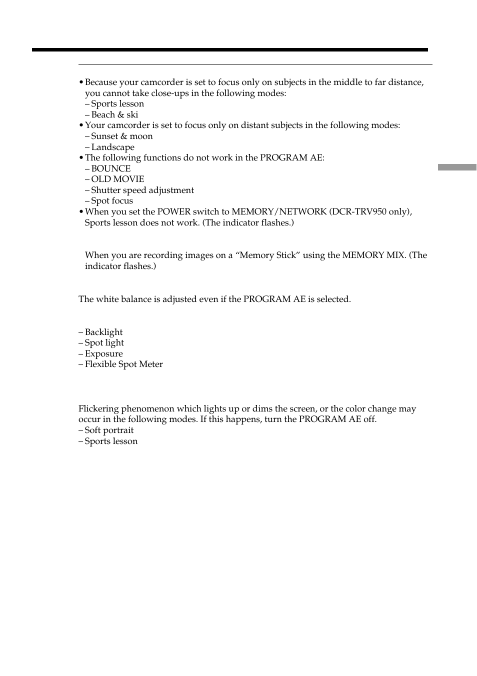 Sony DCR-TRV950 User Manual | Page 69 / 256