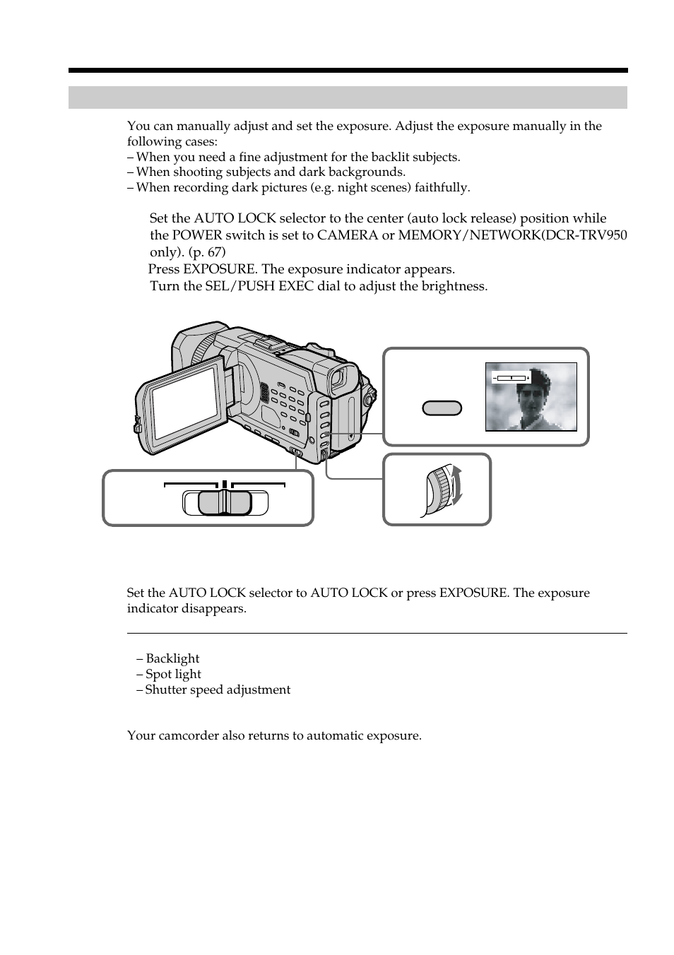 Sony DCR-TRV950 User Manual | Page 74 / 256