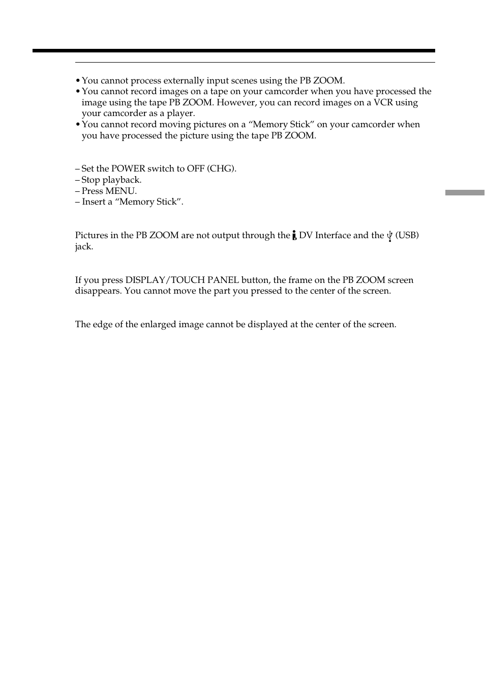 Sony DCR-TRV950 User Manual | Page 87 / 256