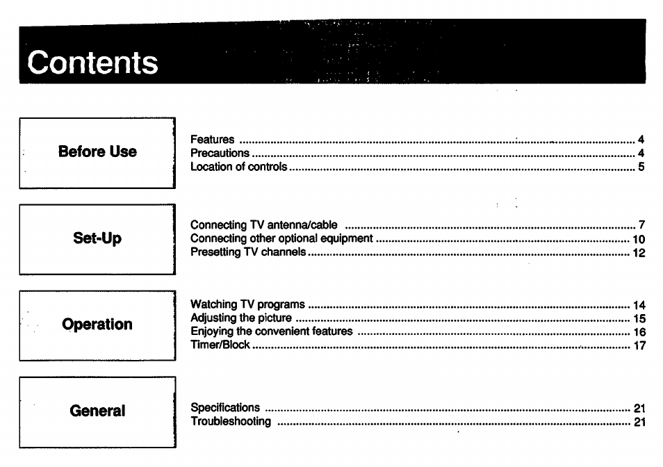 Sony KV-13TR24 User Manual | Page 3 / 21