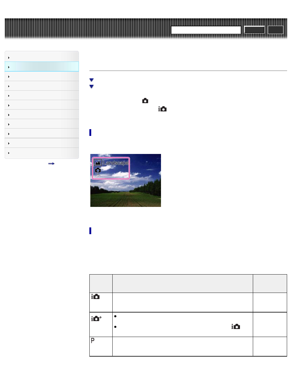 Intelligent auto, Cyber-shot user guide | Sony DSC-WX50 User Manual | Page 53 / 256