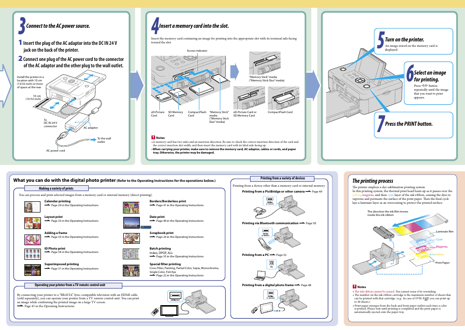 Sony DPP-FP97 User Manual | Page 2 / 2