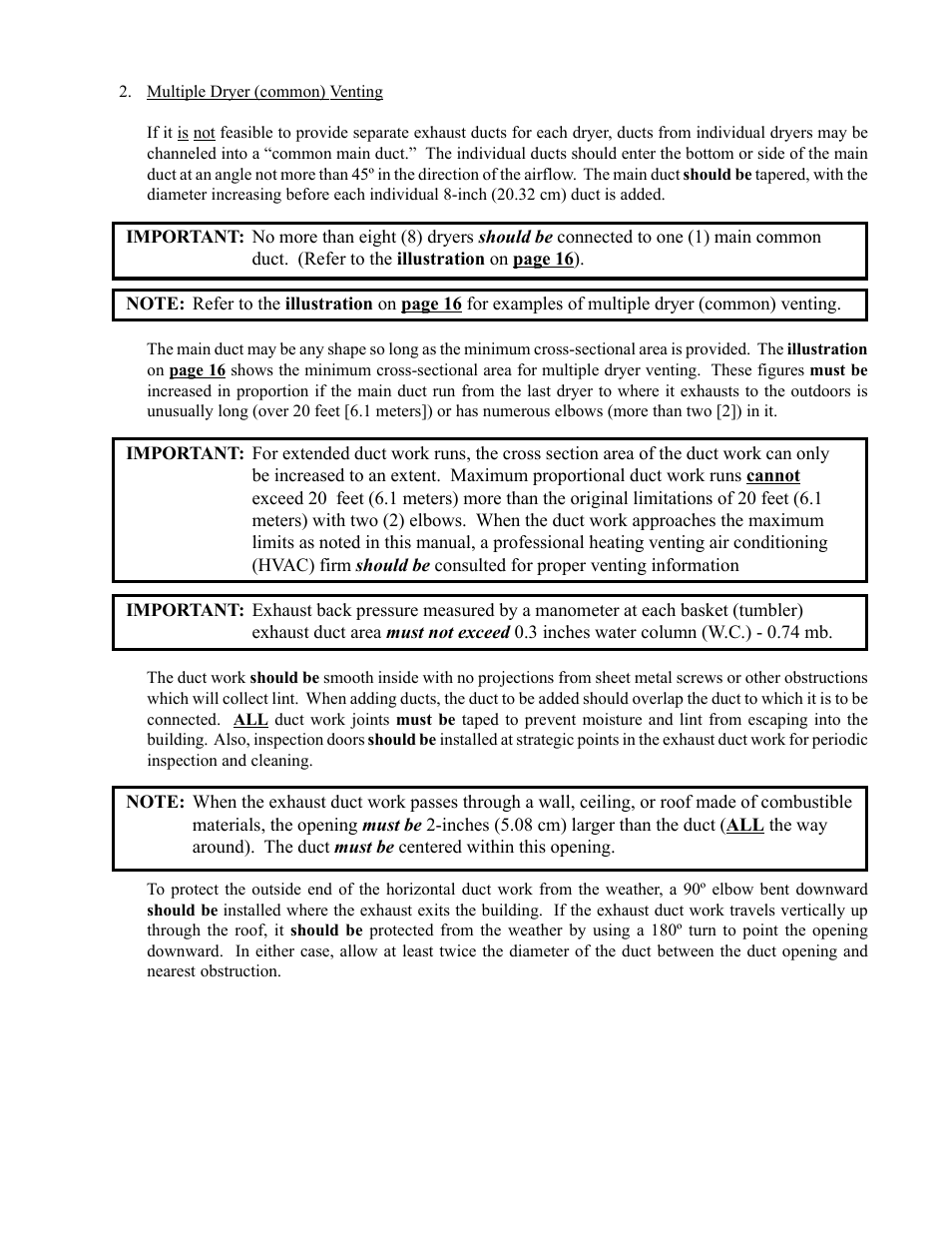 American Dryer Corp. AD-235ED User Manual | Page 19 / 52