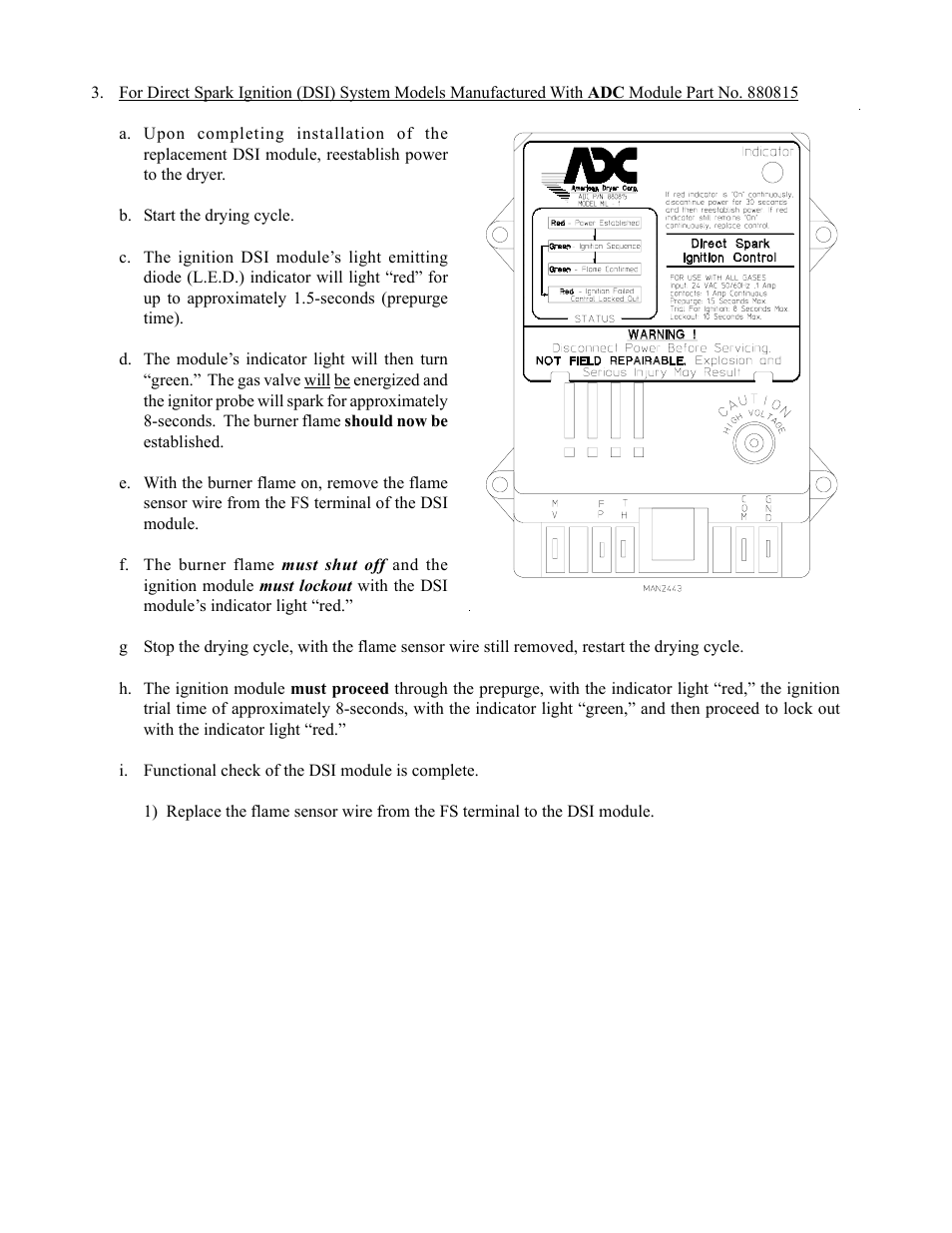 American Dryer Corp. AD-235ED User Manual | Page 50 / 52