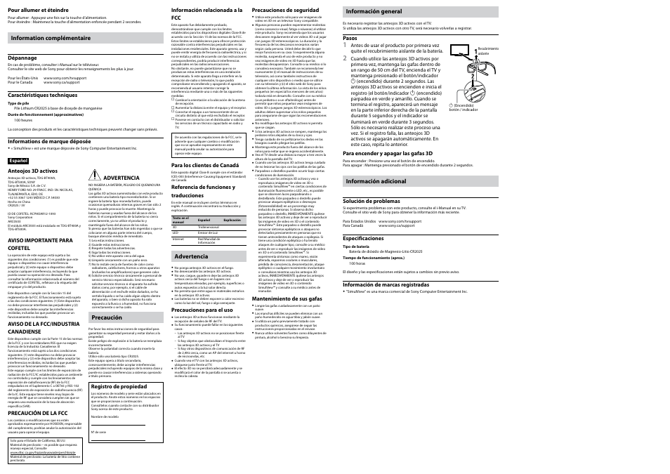 Sony KDL-70W850B User Manual | Page 2 / 2