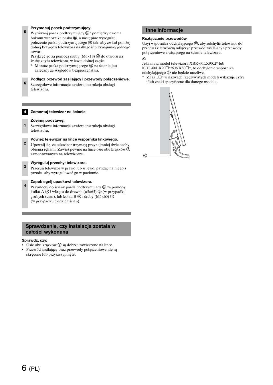 Inne informacje | Sony SU-WH500 User Manual | Page 30 / 92