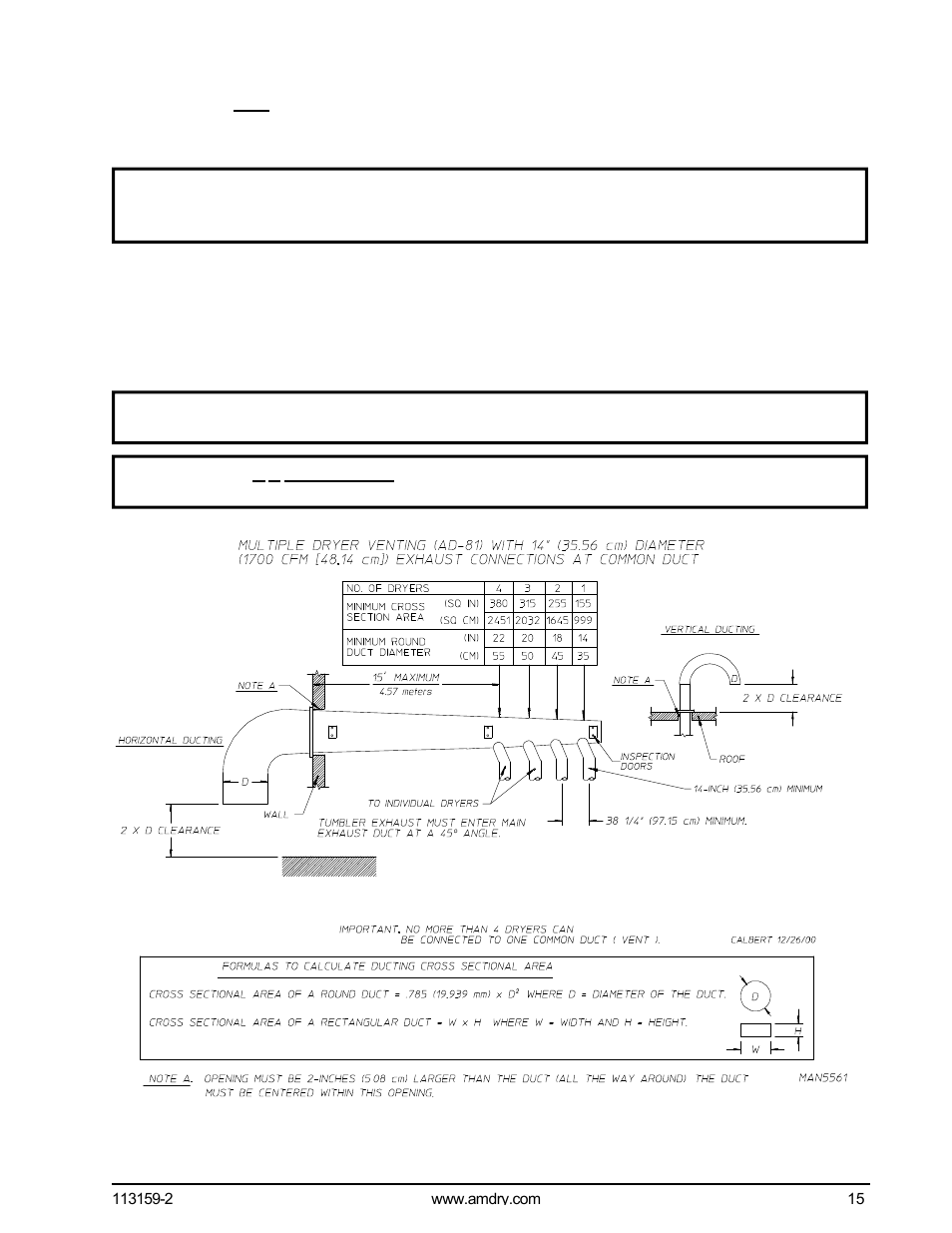 American Dryer Corp. AD-81 III User Manual | Page 19 / 46