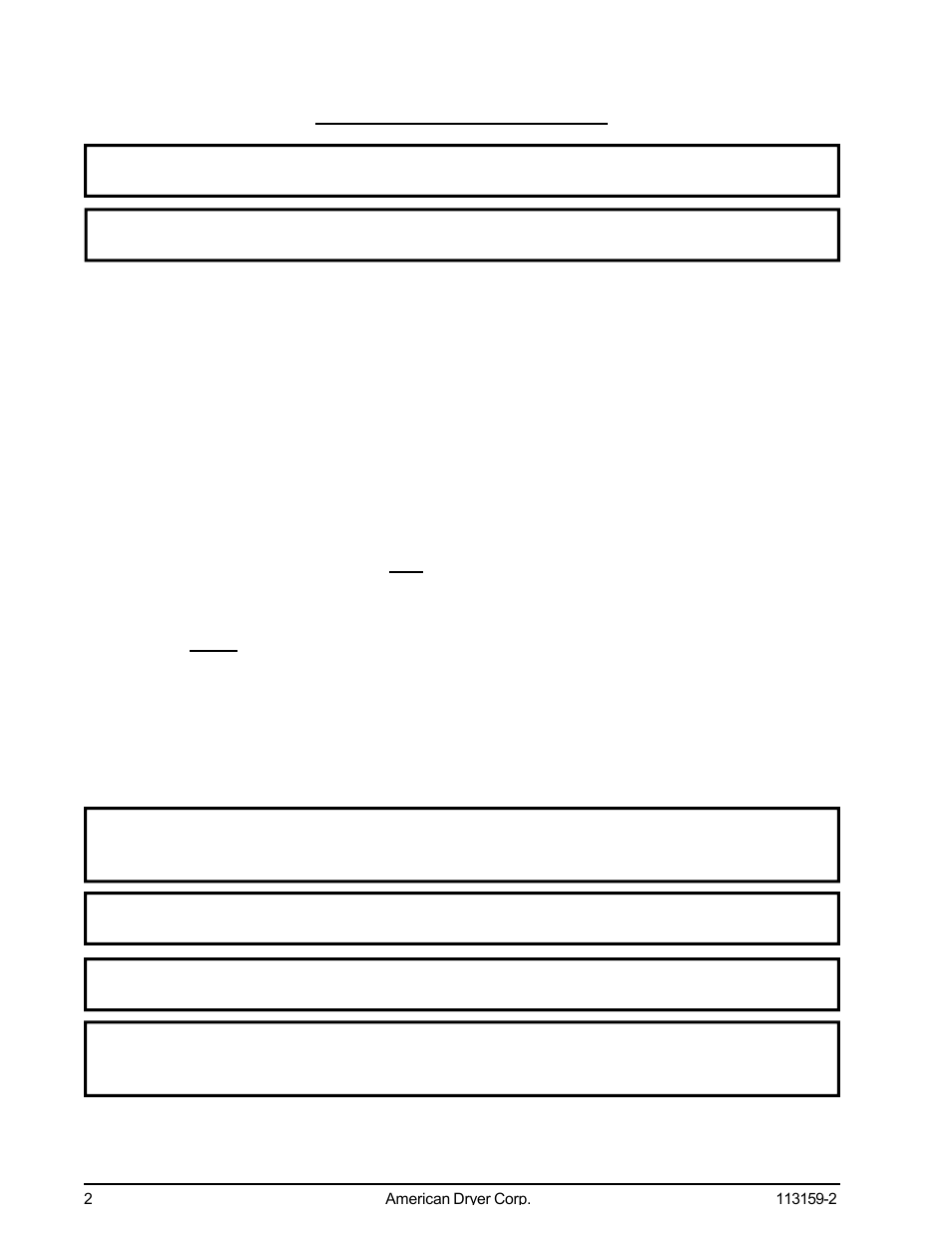 Safety precautions | American Dryer Corp. AD-81 III User Manual | Page 6 / 46