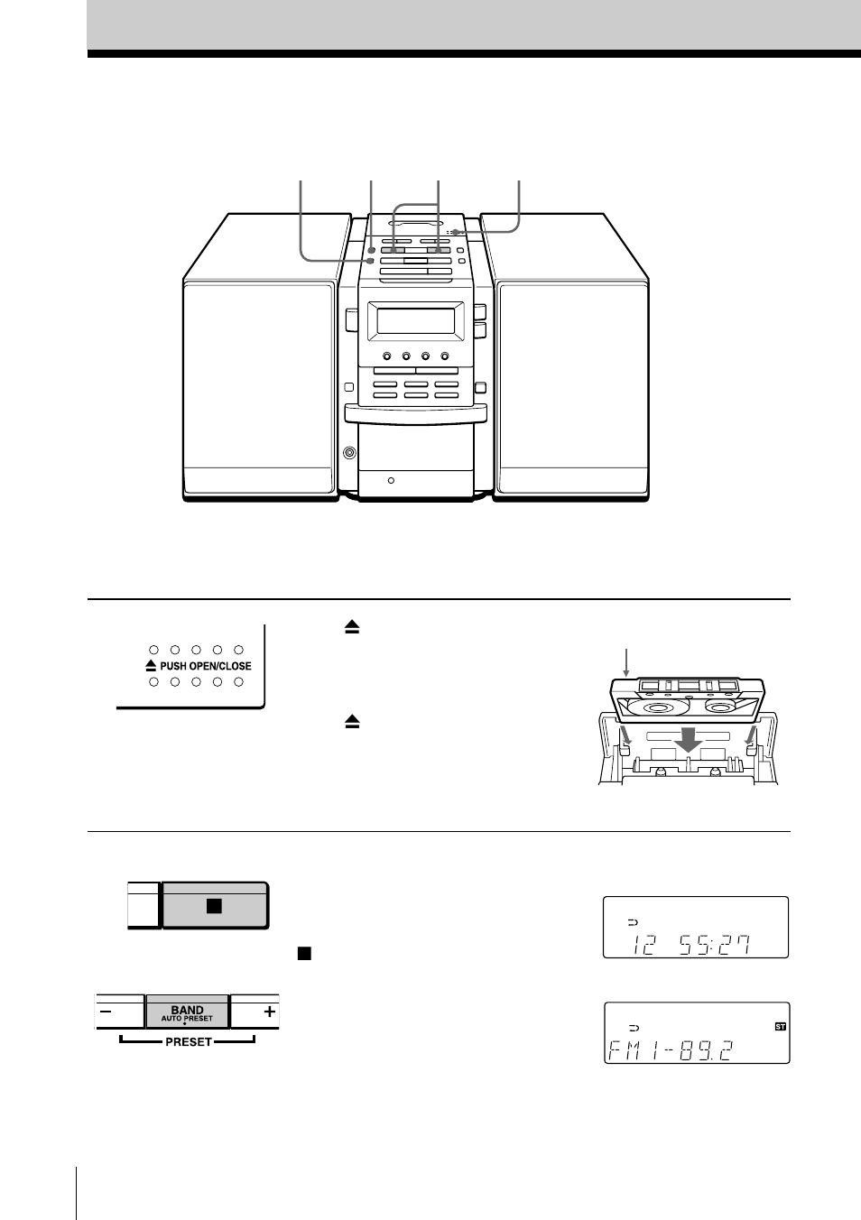 Recording on a tape, 10 recording on a tape | Sony PMC-DR45 User Manual | Page 10 / 48