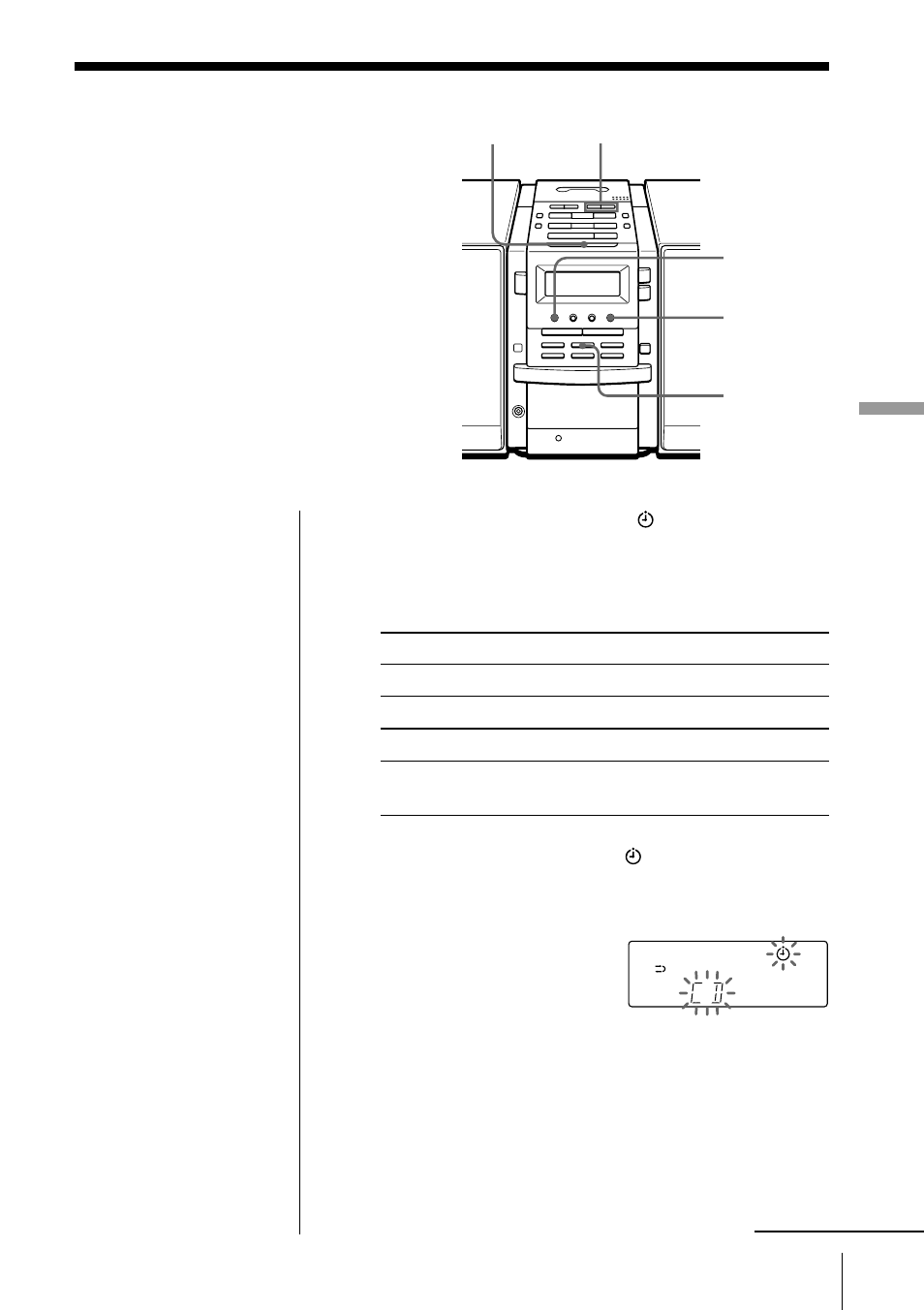 Waking up to music | Sony PMC-DR45 User Manual | Page 25 / 48