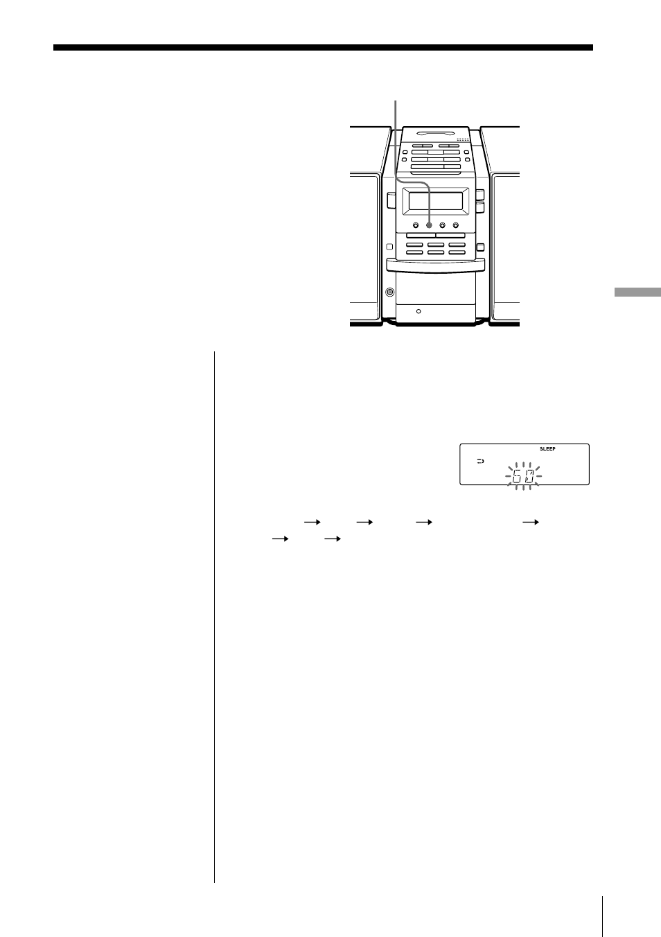 Falling asleep to music | Sony PMC-DR45 User Manual | Page 31 / 48