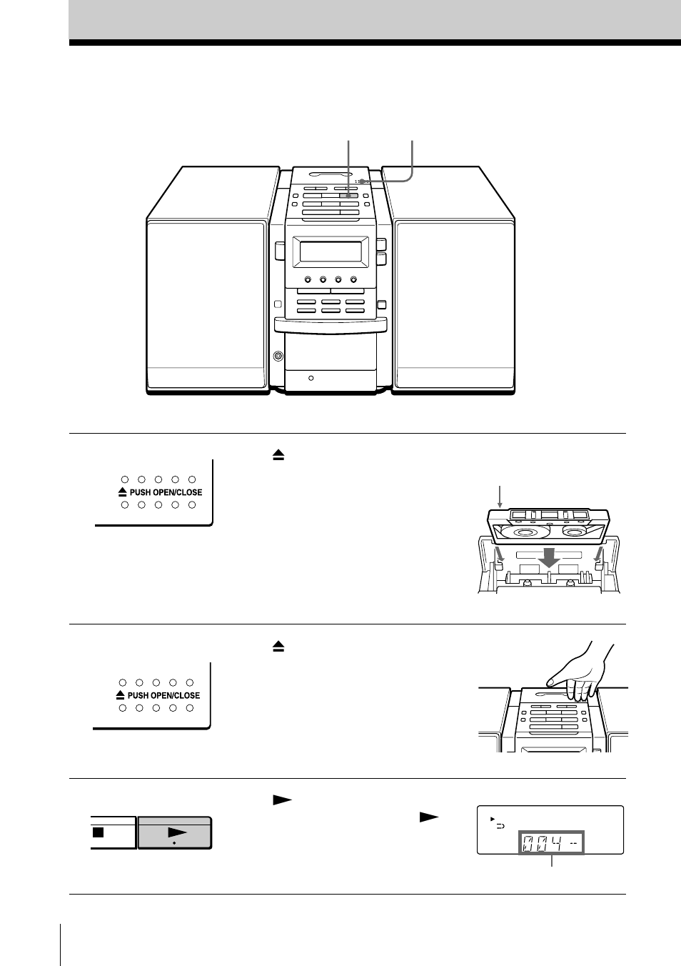 Playing a tape | Sony PMC-DR45 User Manual | Page 8 / 48