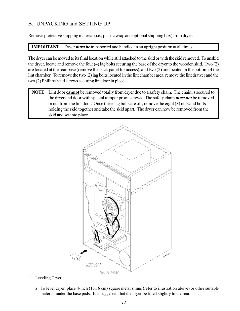 American Dryer Corp. AD-115ES User Manual | Page 15 / 67