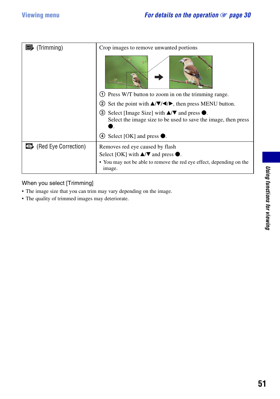 Sony DSC-T100 User Manual | Page 51 / 119